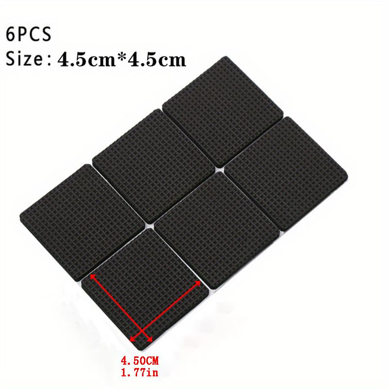 1/6/15/24pcs Furniture Pads, Adhesive Rubber DIY Furniture Feet Pad, Table Legs Stools, Chairs Mats, Table And Chair Foot Protec