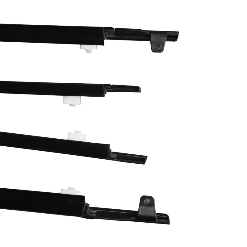 4 шт. Уплотнительная лента для оконного стекла 75710-60021 Для Toyota Land Cruiser LC80 FZJ80 LX450 1990-1998 Уплотнитель погоды Уплотнительный ремень Молдинг Отделка