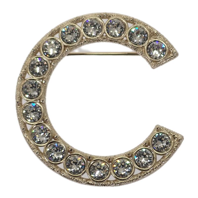 Chanel AB1368 Брошь золото металл Женщины