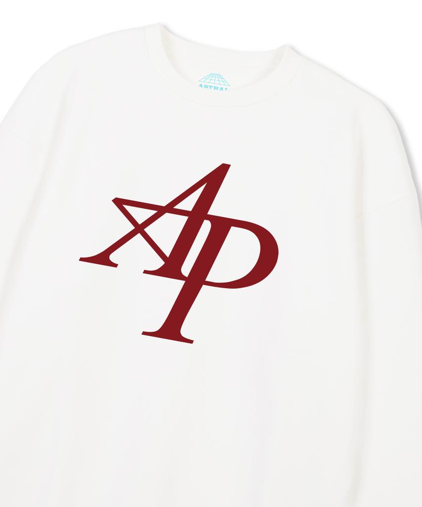 ASTRAL PROJECTION New Ap Logo Loose Fit Sweatshirt_White