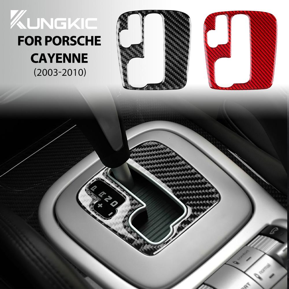 Carbon Fiber Style Interior Sticker for Porsche Cayenne 2003 2004 2005 2006 2007 2008 2009 2010 Interior Panel