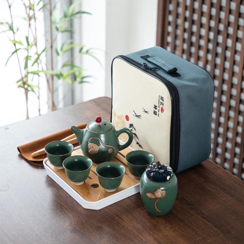 Печать бизнес-подарков креативный дорожный чайный набор керамический набор практичные подарки на открытие компании недорогие подарки клиентам