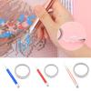 Scroll Wheel Embroidery Accessories 5D Point Drill Pen Lighting Drill Pen Diamond Painting Tool