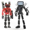 Moc Skibidi Туалет Фигурки строительные блоки, Camerman Titan Speakerman Surveillance Man TVMan Мальчики Кирпичи Игрушки для детей Подарок