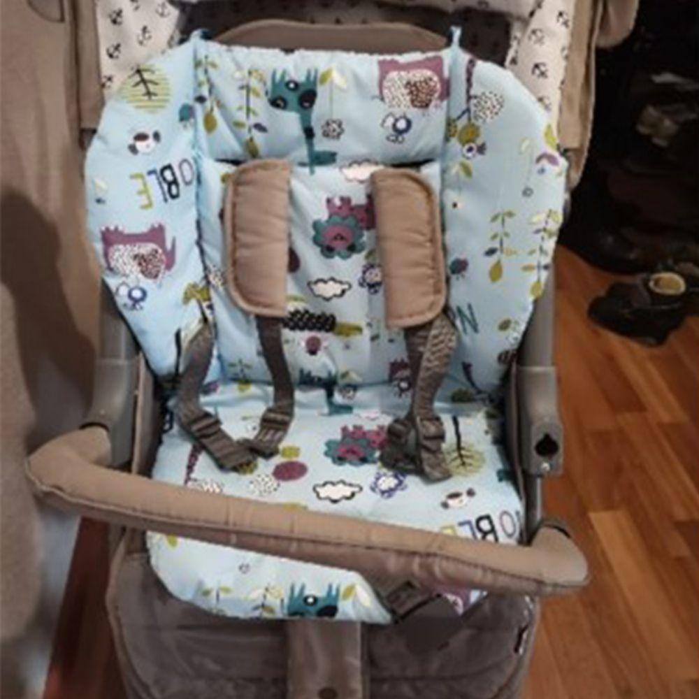 Thick Baby Stroller Cushion Pad Feeding Chair Mat Booster Seats Cushion Kids Highchair Cushion Mat
