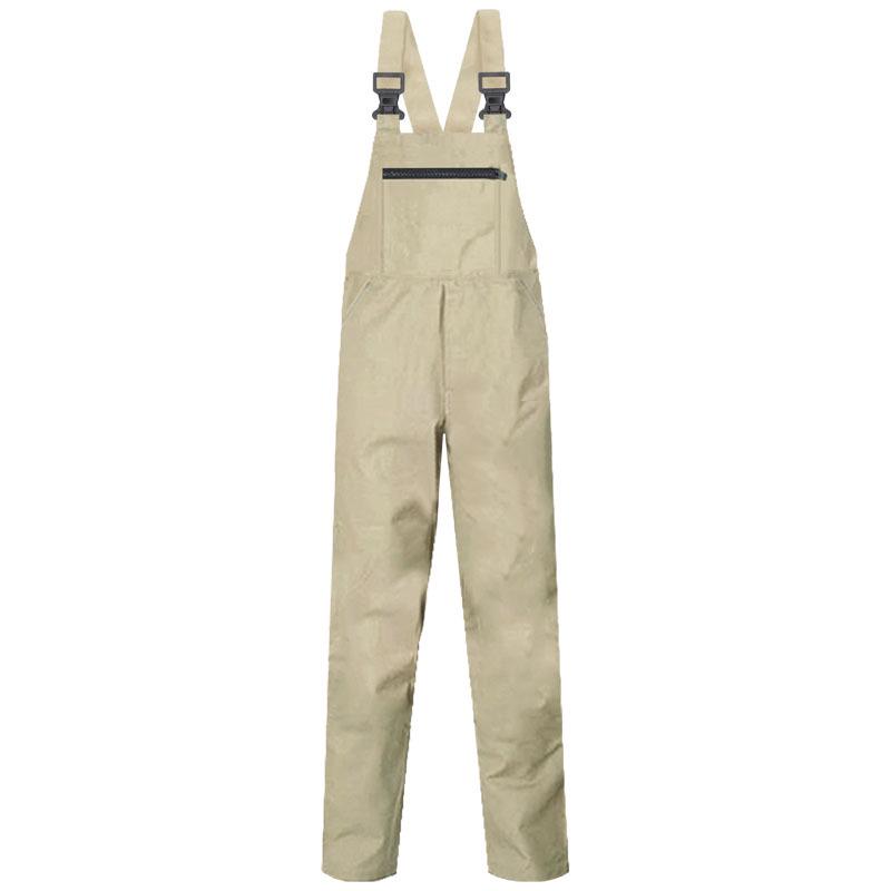 Unisex Pure Cotton Work Pants - Four Seasons Durable, Dirt & Wear-Resistant Plus Size Overalls for Machine Repair.