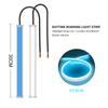 2Pcs 12V Led Guide Strip Headlight for Car Daytime Running Lights Turn Signal Bulb DRL Sequential Switchback 30cm/45cm/60cm