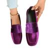 Весенне-осенние туфли-лоферы в ретро-стиле на плоской подошве для женщин, туфли на мягкой подошве, туфли-бобы, размеры 35-42