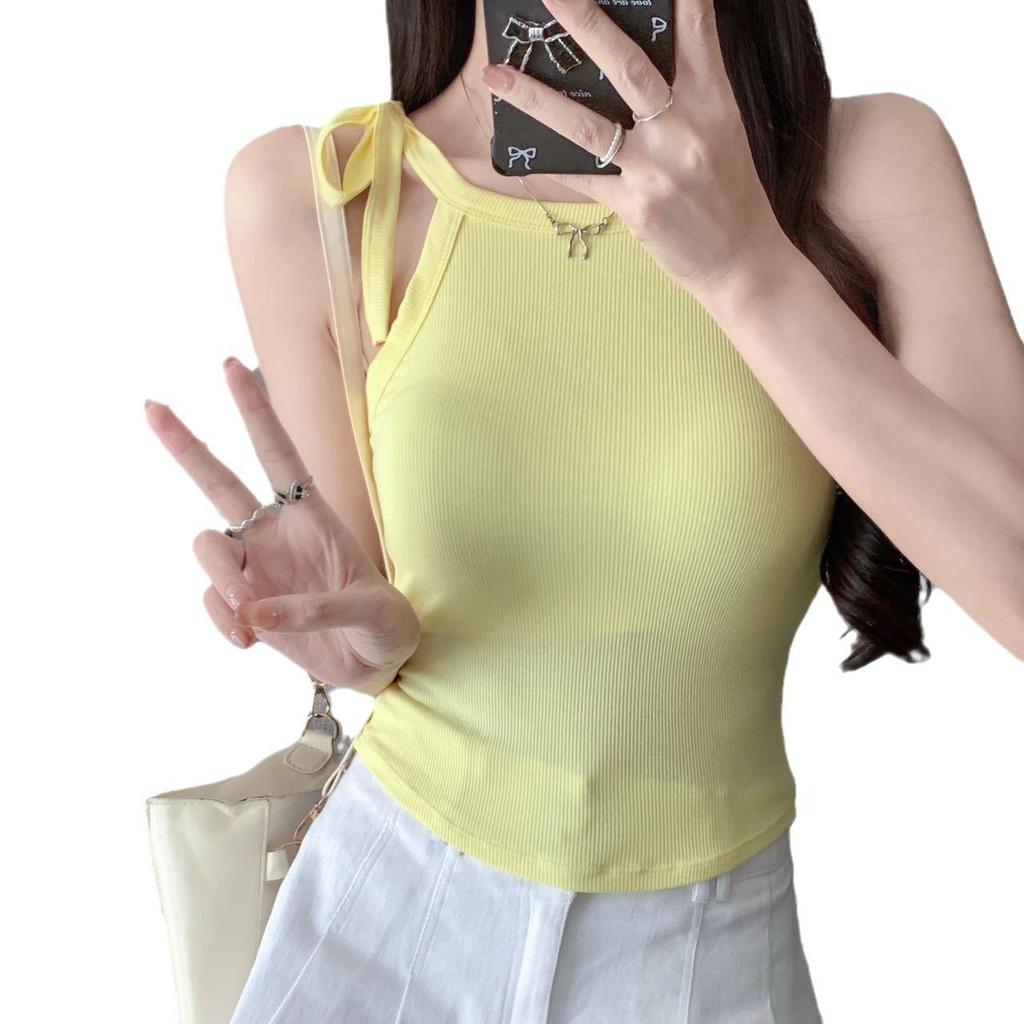 Корейский летний и осенний однотонный топ без бретелек с накладками на груди - универсальная верхняя и нижняя одежда для сексуального, горячего образа