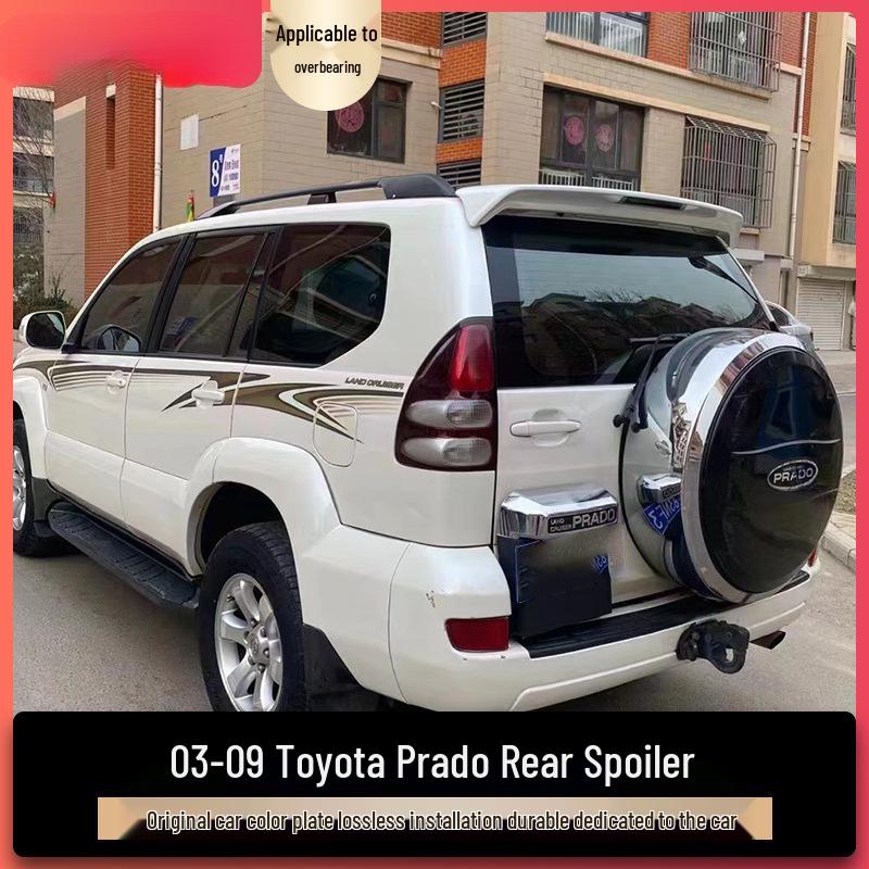 Задний спойлер для Toyota Prado FJ120 2003-2009, подходит для моделей 2700-4000