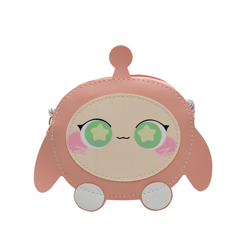 Trendy Pu Lightweight Cartoon Small Bag For Girls Ideal For Daily Use In Bright Colors