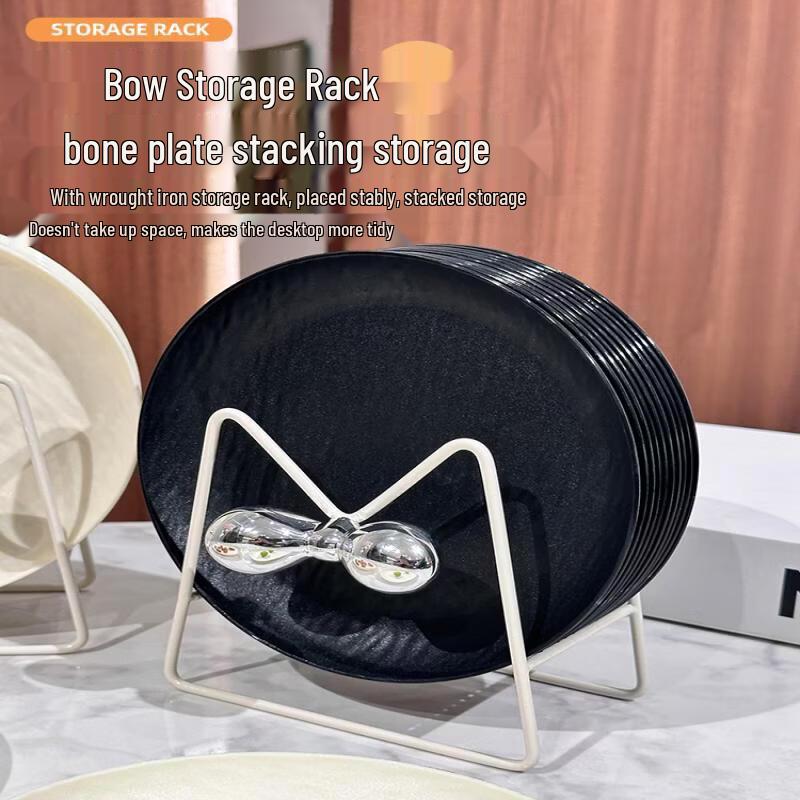 KANGMO Multi-purpose 3-Compartment Plastic Dining Plate