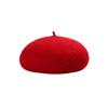 Keep Warm Women Wool Berets Plush British Beanie Hat Vintage Painter Caps  Winter