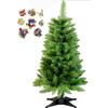 1 Pcs Christmas/Xmas with Decorative Items/Chritsmas Tree Decoration for Home/Office/Living Decoration Xmas with Decorative Items (2 FT Tree)