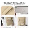 AABIU1 Car Glasses Holder Hanger Minimalist Leather Sunglasses Clip For KIA Stinger Optima Cerato Soul Venga Forte Spectra Sedona