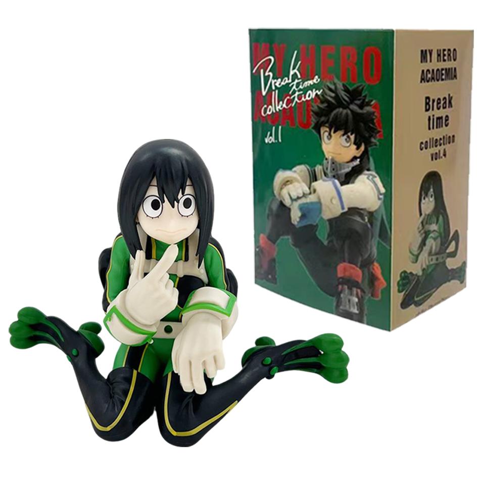 6 шт. Моя геройская академия Q-версия Милые фигурки Изуку Мидории, Цую Асуи, Шото Тодороки, Модели, Украшения, Подарок для детей