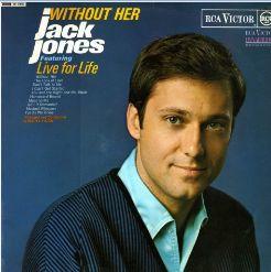 Виниловая пластинка JACK JONES Without Her SF7935 RCA Victor 1967 UK Джаз Б/у