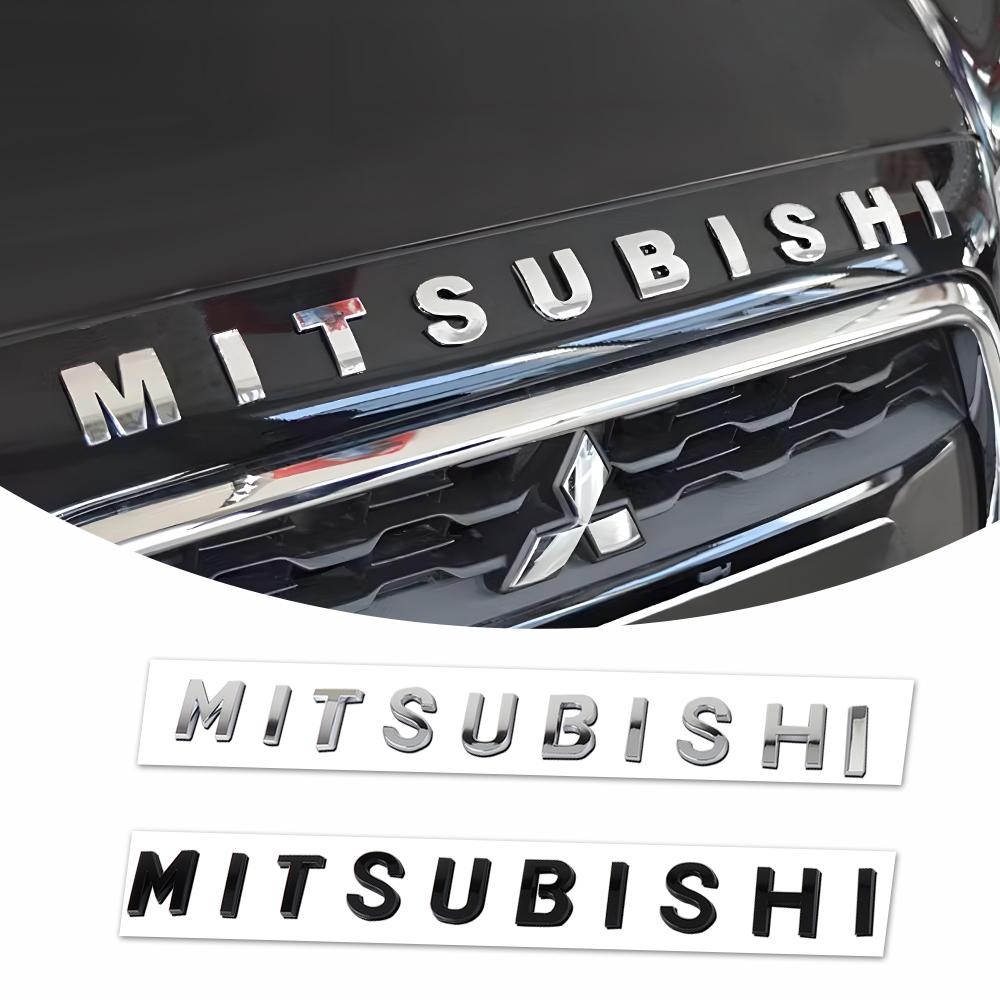 Автомобильные 3D ABS Буквы Логотип Наклейки Для Mitsubishi Outlander Lancer 9 X EX ASX Pajero L200 Colt Eclipse Ralliart Triton
