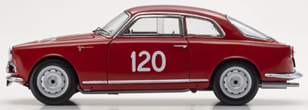 Kyosho Original Alfa Romeo Giulietta SV Mille Miglia Готовый продукт 1/18 1956#120