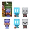Mattel Minecraft Super Expandable Figures G Box Set for Ages 6 and Assortment, 5-Piece Kids, Up, Multi-Purpose, 986G-HTL43