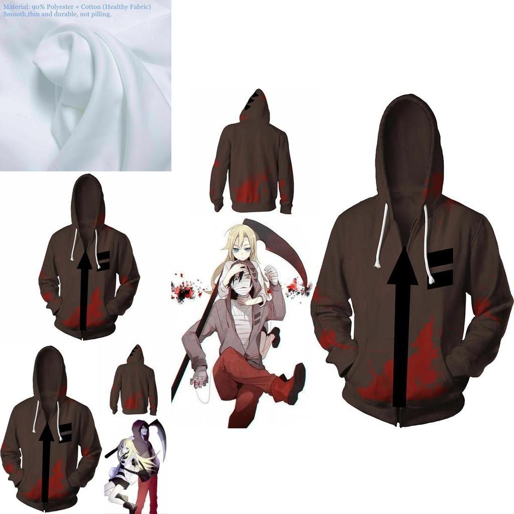 Anime Of Angels Death Isaacfoster Zack Hoodies Coat Sweatshirt Costume Cosplay