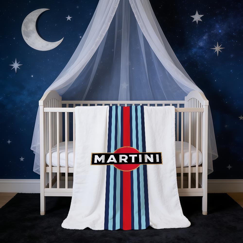 Blanket Super Logo R-Racing-ES M-Martini Warm Comfortable Plush Throw Cool Blanket Child Home Sofa Bedroom Gift