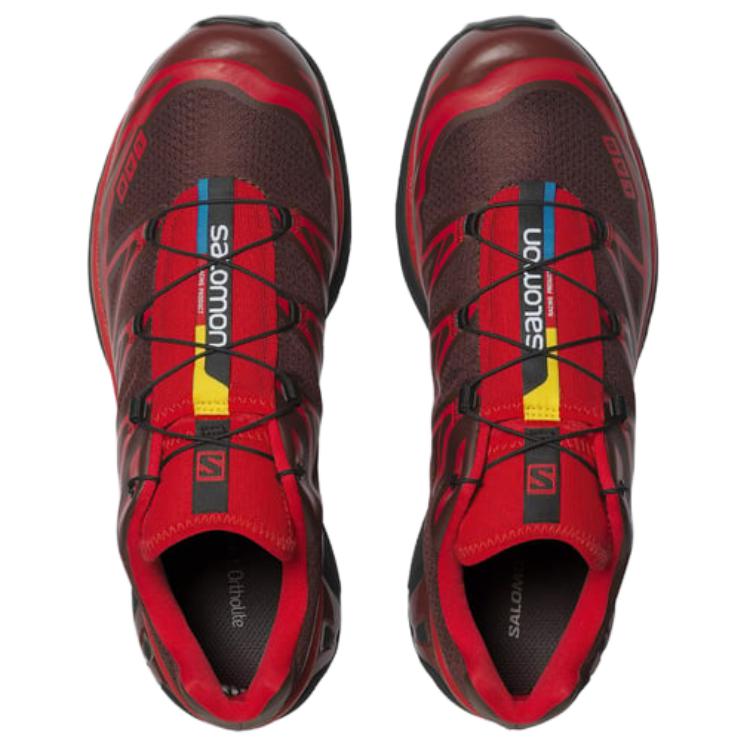 SALOMON Кроссовки XT-6 Rum Raisin Fired Brick Unisex High-Risk-Red L47582100
