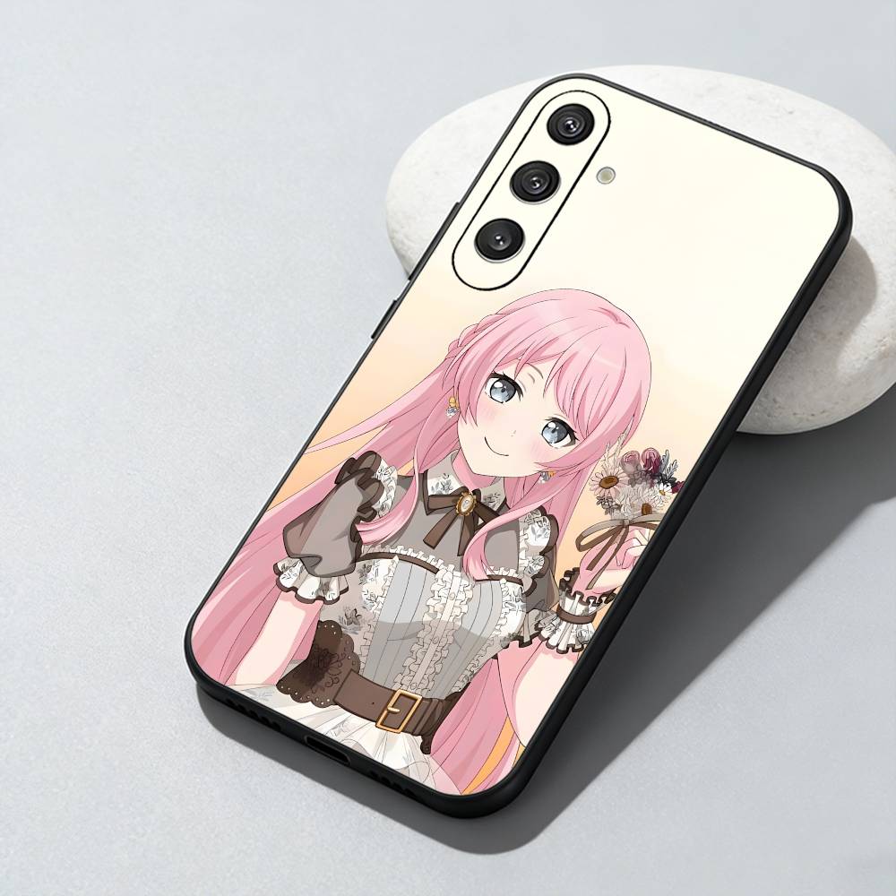 Чехол для телефона C-Chihaya MYGO Role Anon Для Samsung Galaxy A73, A72, A71, A70, A52, A51 Другие Мягкий Черный Чехол