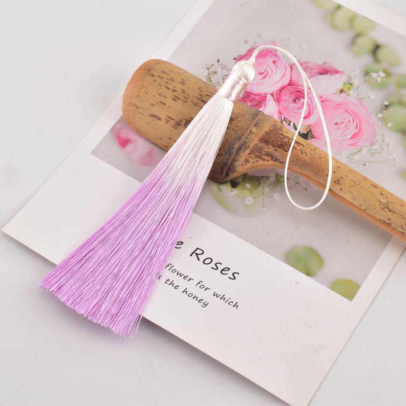 13 см градиентный цветной шнурок-кисточка для самостоятельного изготовления аксессуаров для одежды и закладок