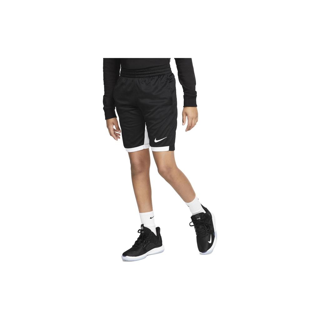 Nike Нашивка с логотипом Trophy, дышащие тренировочные шорты, детские шорты, черные 939655-011