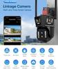 LS VISION Наружная WIFI IP-камера 16MP 8K HD 10X Оптический зум Автоматическое отслеживание PTZ Четыре объектива Три экрана Водонепроницаемая камера безопасности CCTV