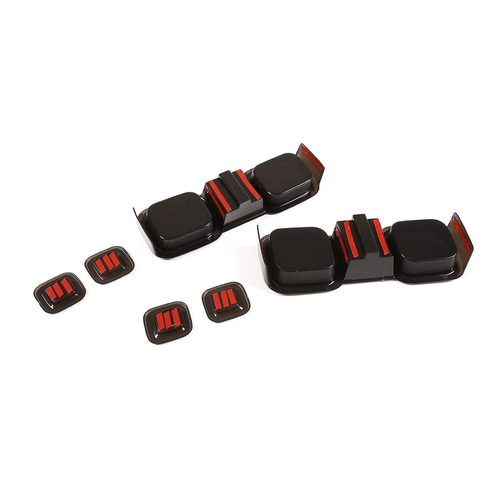 METYOUCAR for Land Rover Defender 90 110 Tail Light Cover Tail Light Guard Decoration Car Tail Light Smoky Color Tail Light Cover Sunshade Brake