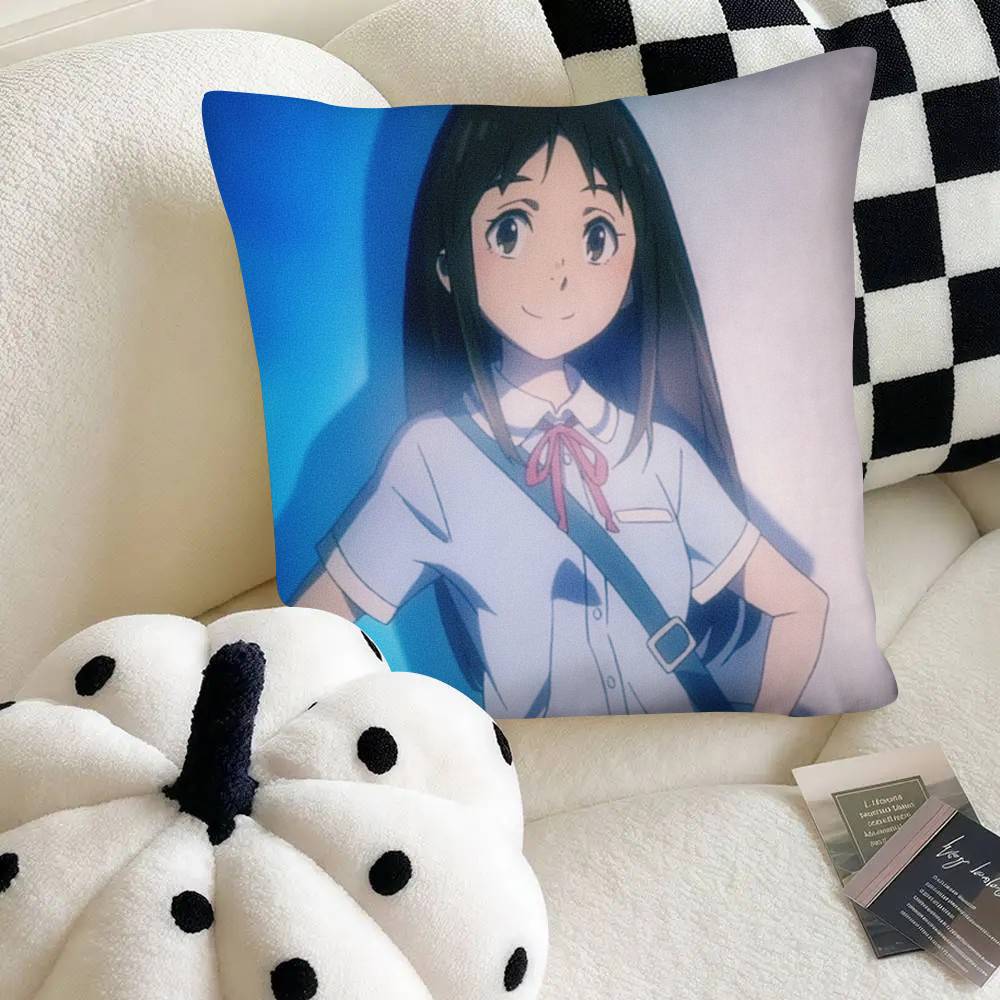 Аниме Чехол на подушку Glasslip Модный квадратный чехол на подушку Спальня Диван Гостиная Ins Декор Отдых