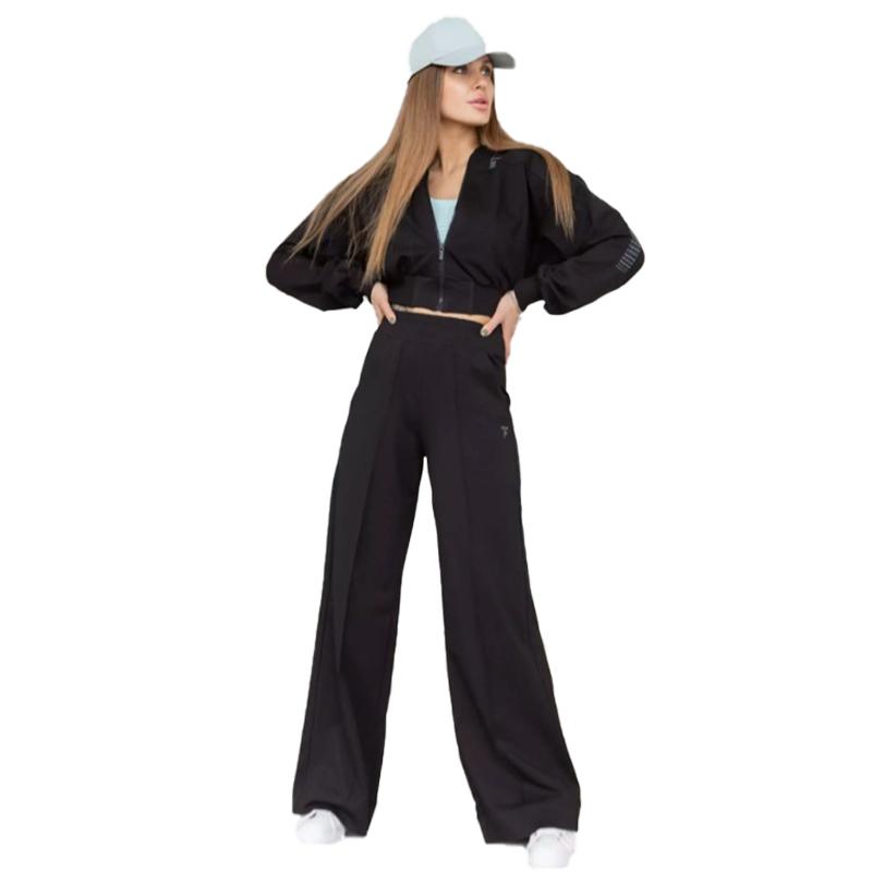 Костюм бомбер и брюки палаццо SET1 TotalFit (06399878)