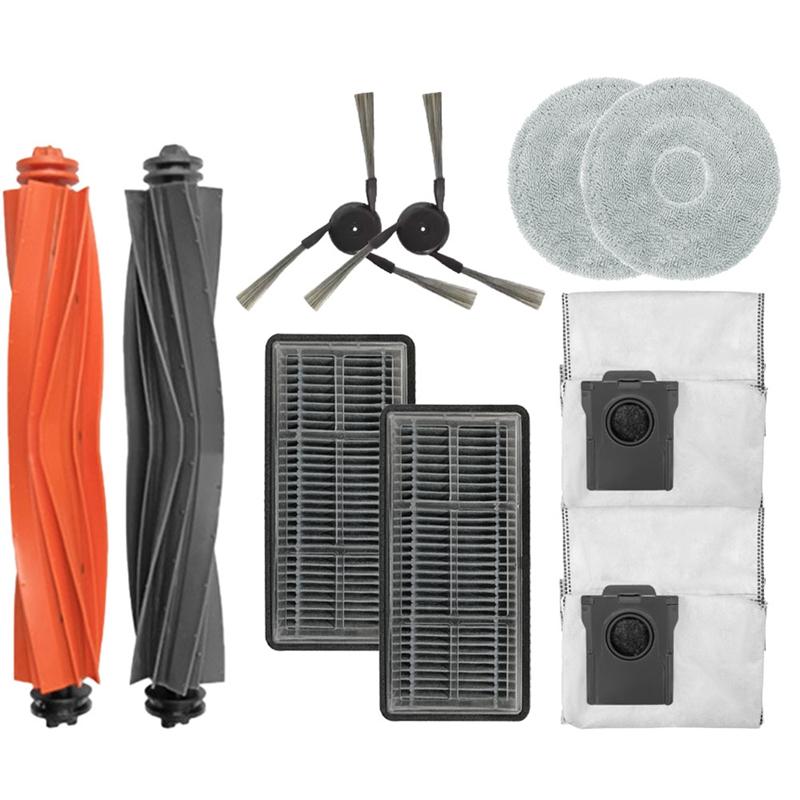 Для робота-пылесоса Dreame X40 Pro Ultra аксессуары пылесборник детали салфетка для мытья полов фильтр щетка запасные части аксессуары