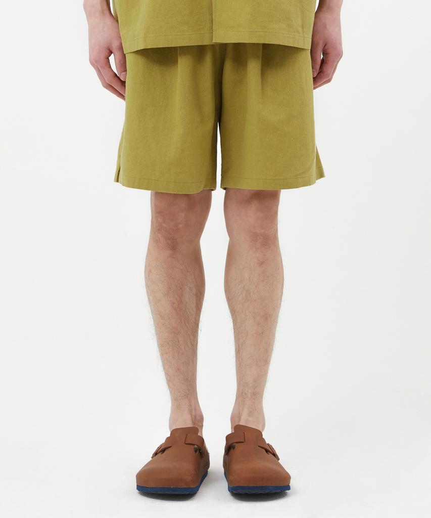 Шорты LMC Globe Linen Оливковые