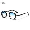 Защита UV400 Овальные солнцезащитные очки с небольшой металлической оправой Очки в стиле ретро Y2K для женщин и мужчин