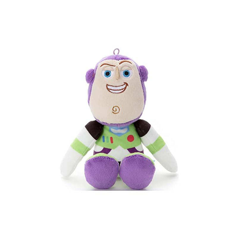 Disney Character Washable Beans Collection Buzz Lightyear Plush Toy, Approximately 16cm Tall
