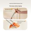 Bear 316L Stainless Steel Household Chopsticks - 5 Pairs