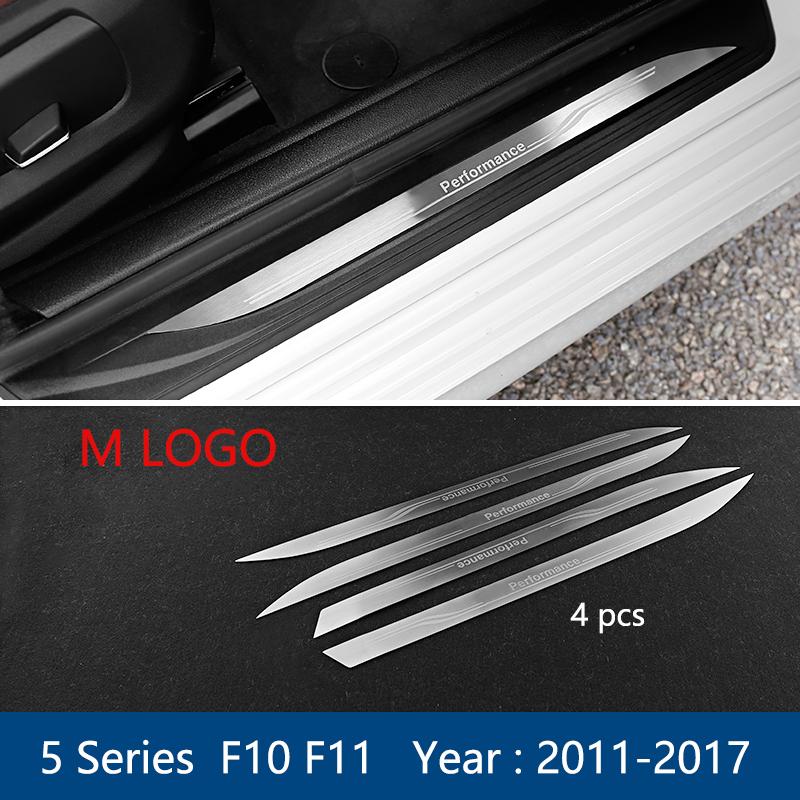 Аксессуары Для BMW 1 3 4 5 Серии F10 F20 F30 F34 X1 X3 X5 X6 Накладки на пороги Welcome Pedal Защитные накладки на пороги Защитные накладки