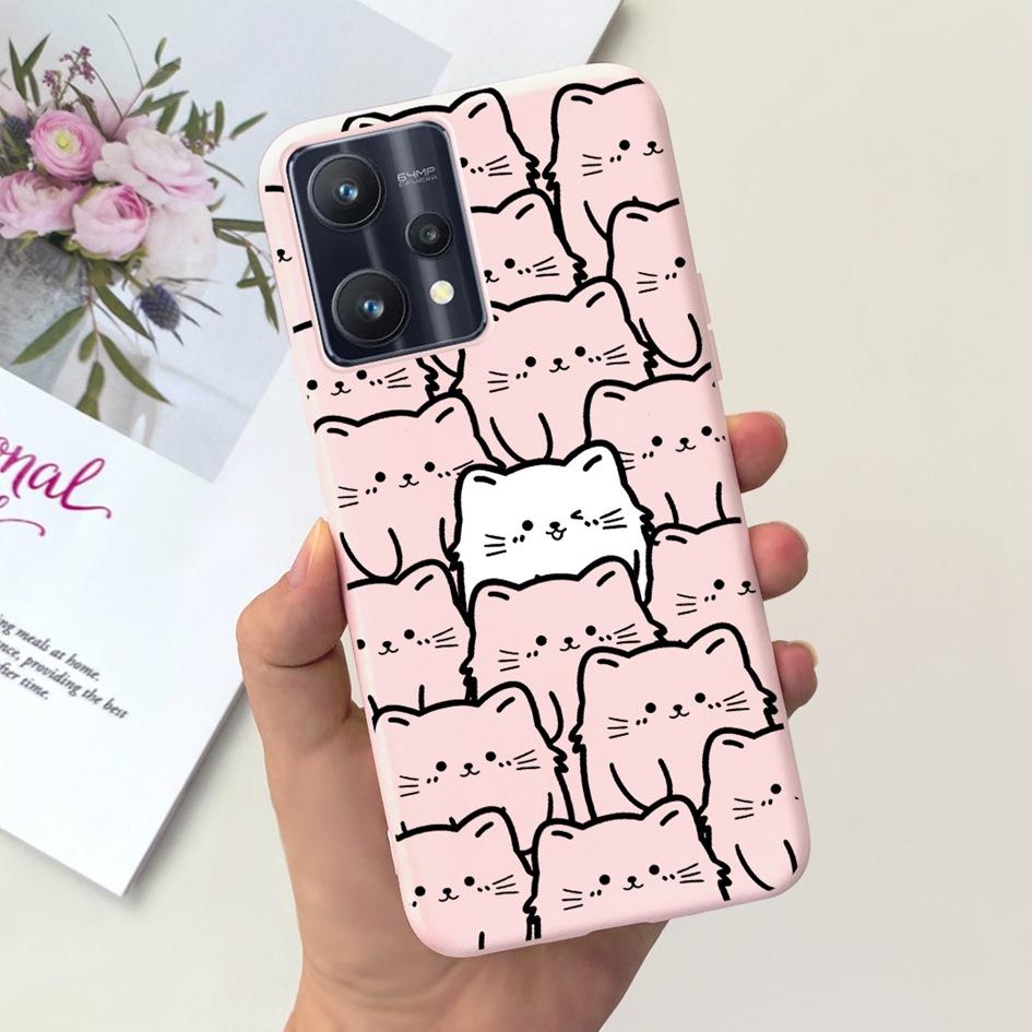 Чехол для Realme 9 Чехол для Realme 9 Pro Plus Новый Модный Расписной Мягкий Задний Защитный Корпус Для Realme 9i Чехол Realme9 Pro 5G Чехол