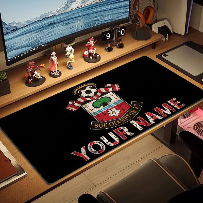 Southampton FC Print Cushion Non-slip Laptop Tablet Big Mousepad XXL Mat Mini PC Playmat With Lock edge