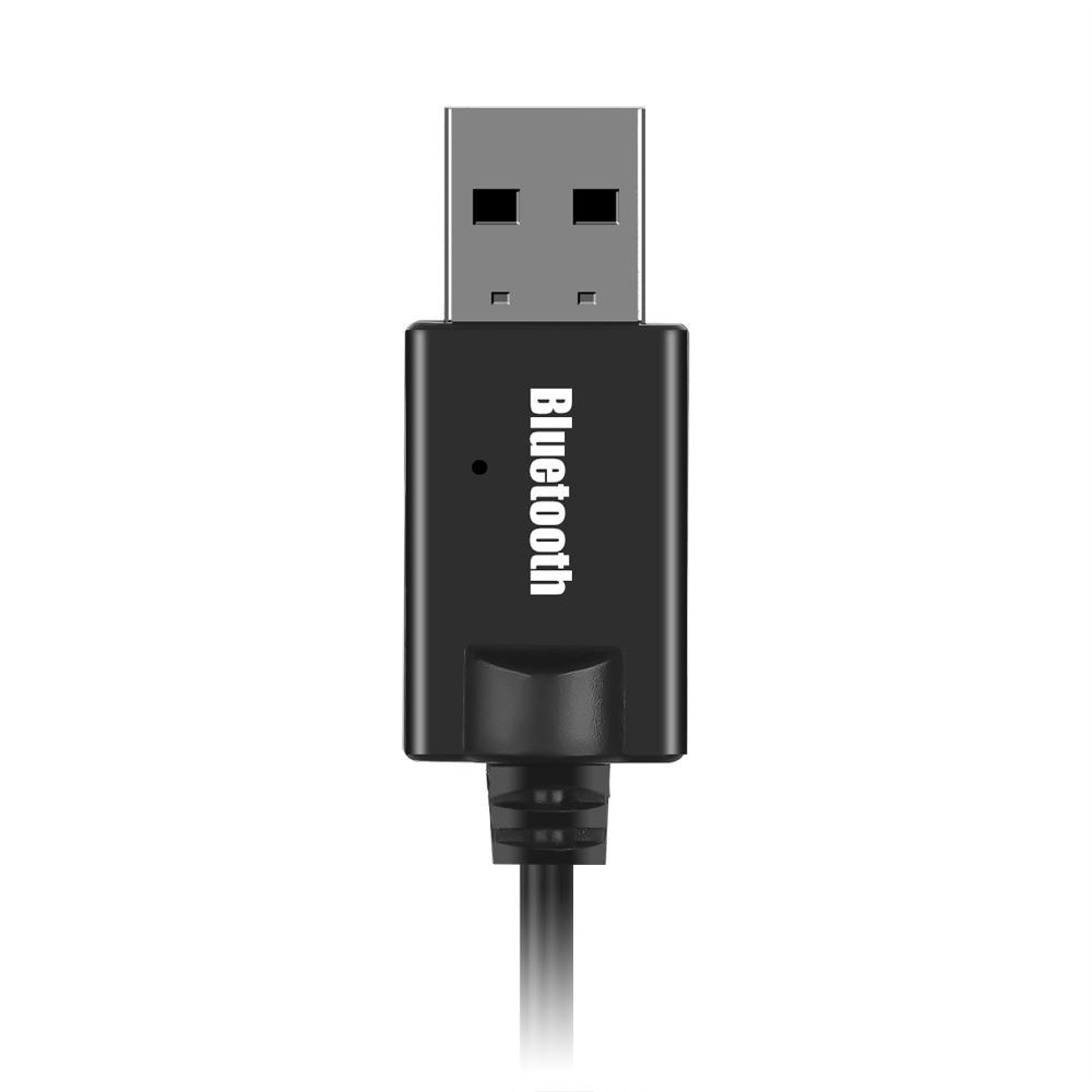 Автомобильный USB Bluetooth-приемник 3,5 мм разъем Aux to USB автомобильный аудиоадаптер Авто MP3-плеер USB-адаптер для беспроводной клавиатуры FM-радио динамик
