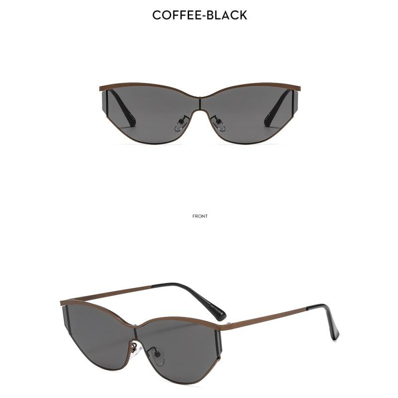 Женские солнцезащитные очки, мужские и женские модные цельнометаллические солнцезащитные очки