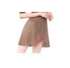 ProDance Lace Long Sleeve Ballet Leotard PLL002W Brown Gray/Brown (L, Skirt)