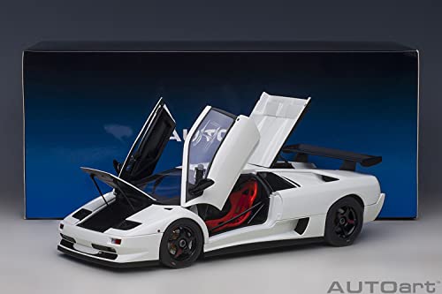 AUTOart Масштаб 1/18 Lamborghini Diablo SV-R БЕЛЫЙ ИМПАКТ (Готовая модель) 79149