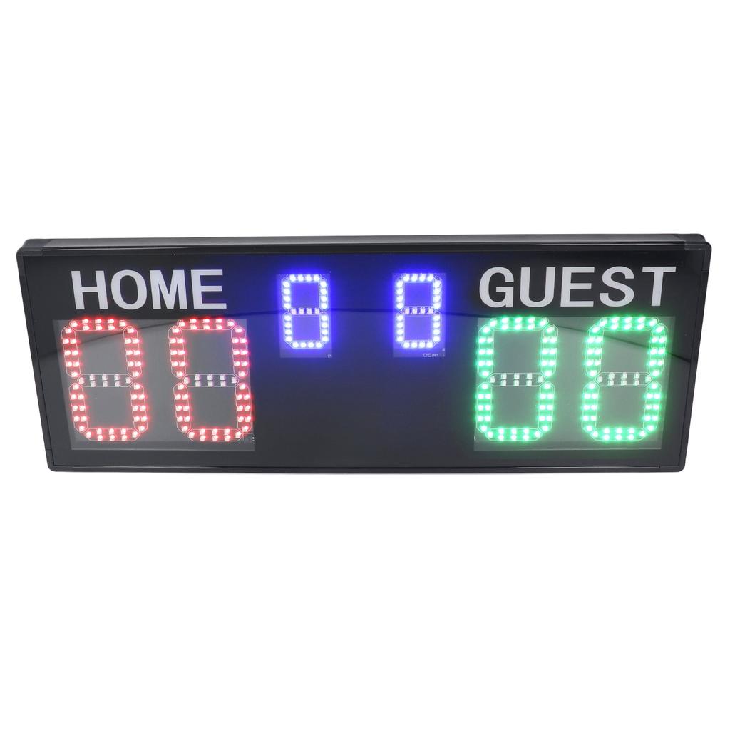 Электронное табло 6 цифр 1?99 Яркий светодиодный дисплей Цифровой счетчик очков с пультом дистанционного управления для