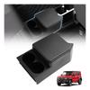 BSTW Suzuki Jimny Nomad JC74 Консоль заднего сиденья с подстаканниками и может использоваться для хранения мусора. Легкий интерьер (2025.01~) Крышка, Держатели, Банка.