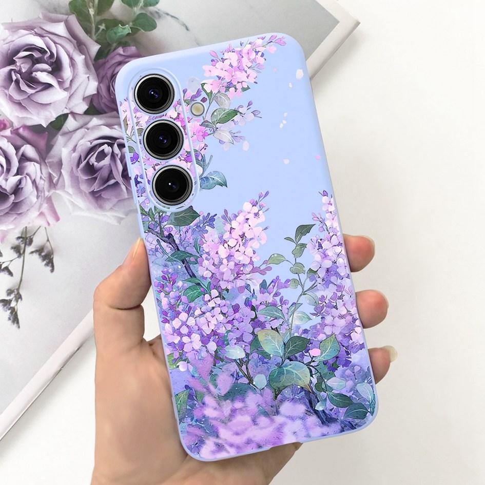 Чехол для Samsung Galaxy S24 Plus Милый Желтый Утенок Астронавт Матовый Силиконовый Мягкий Чехол для Samsung S 24 S24 Ultra S24+ 5G Funda