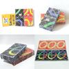 Набор из 8 предметов Lingao Magic Board Черный с красным основанием Высокоскоростные гонки Материал ABS